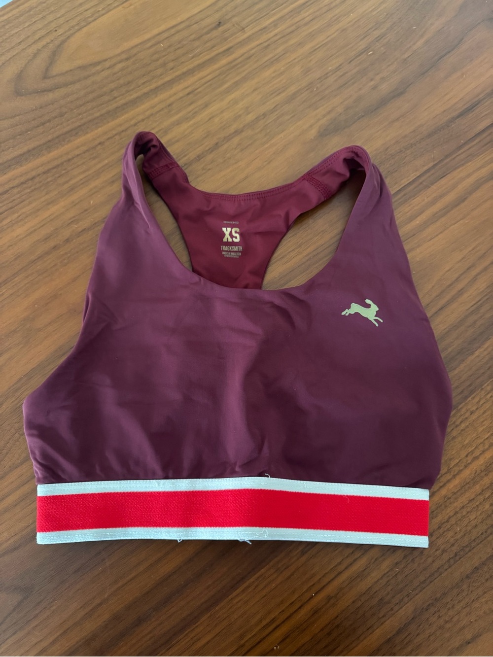 NWOT Tracksmith Racerback Run Bra